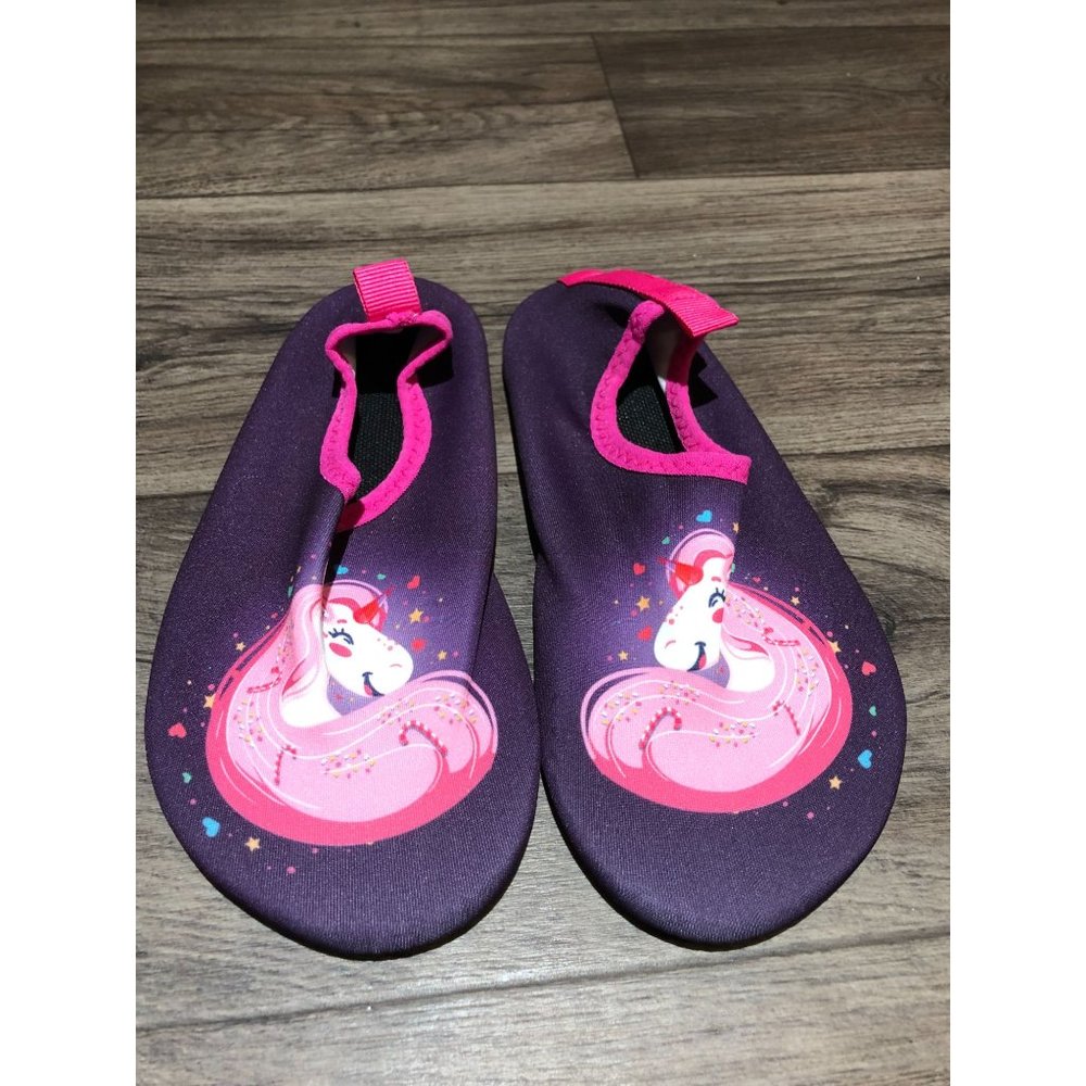Kids Water Shoes Aqua Socks Quick Dry Anti Slip Water Skin Barefoot Sports NEW